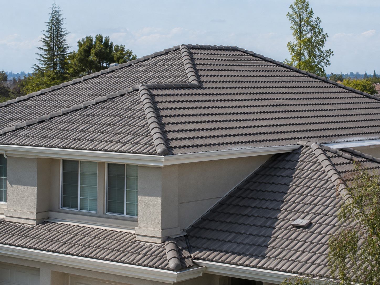 Concrete tile roof on an older Whangarei home
