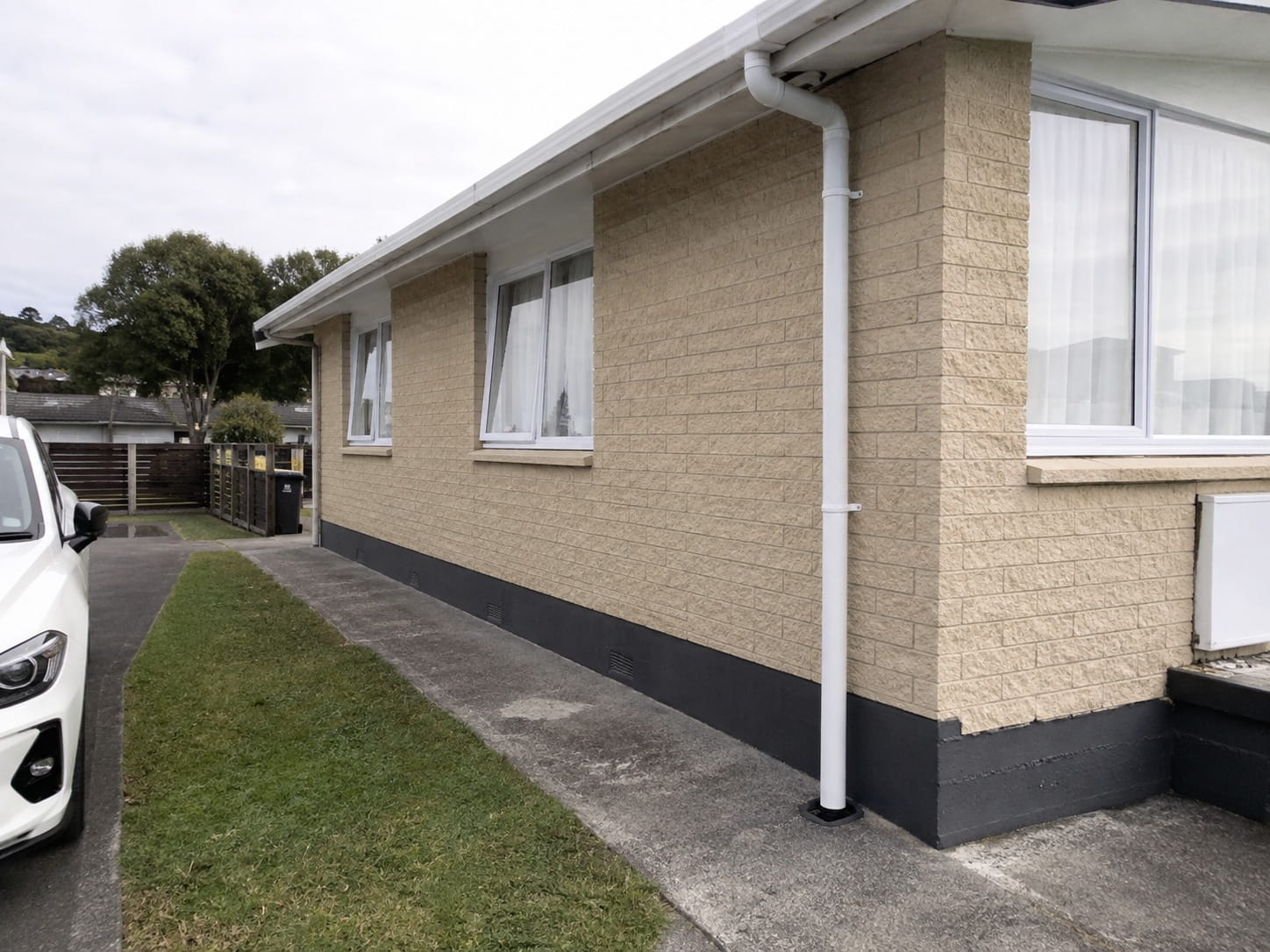 Downpipe repair on a Whangarei property