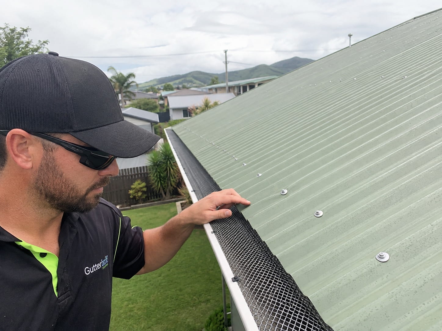 Gutter guard installation in Whangarei