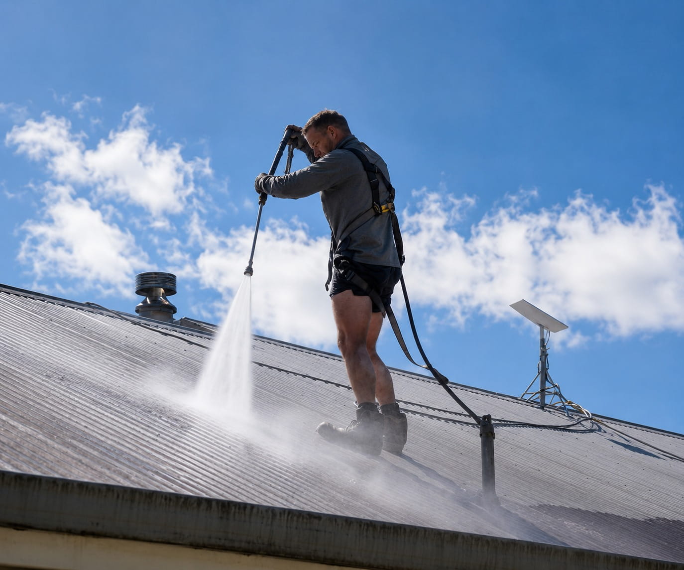 Roof cleaning Whangarei