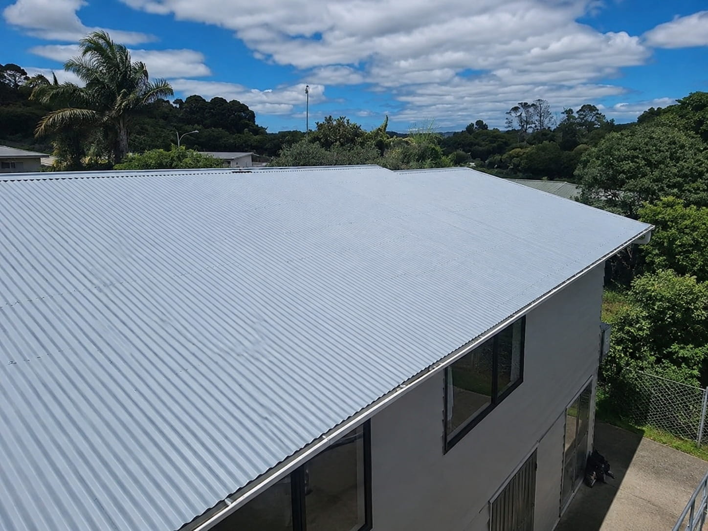 Roofing contractors in Whangarei after a completed reroof
